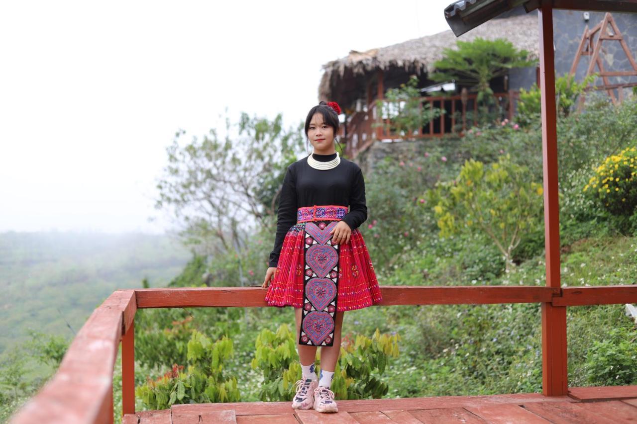 Moc Chau Peachy Garden Daire Dış mekan fotoğraf