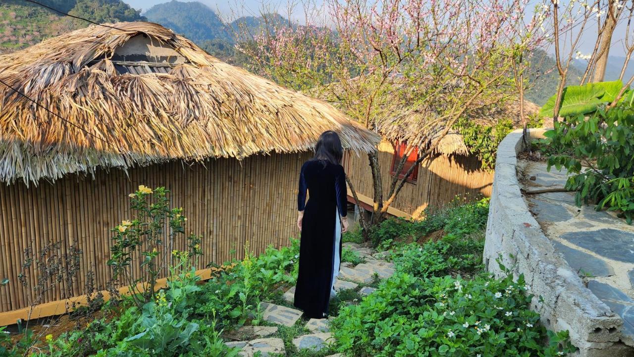 Moc Chau Peachy Garden Daire Dış mekan fotoğraf