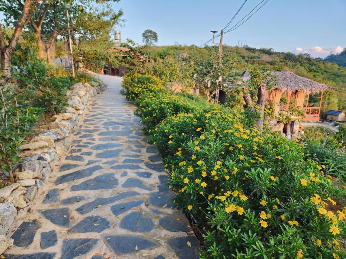 Moc Chau Peachy Garden Daire Dış mekan fotoğraf