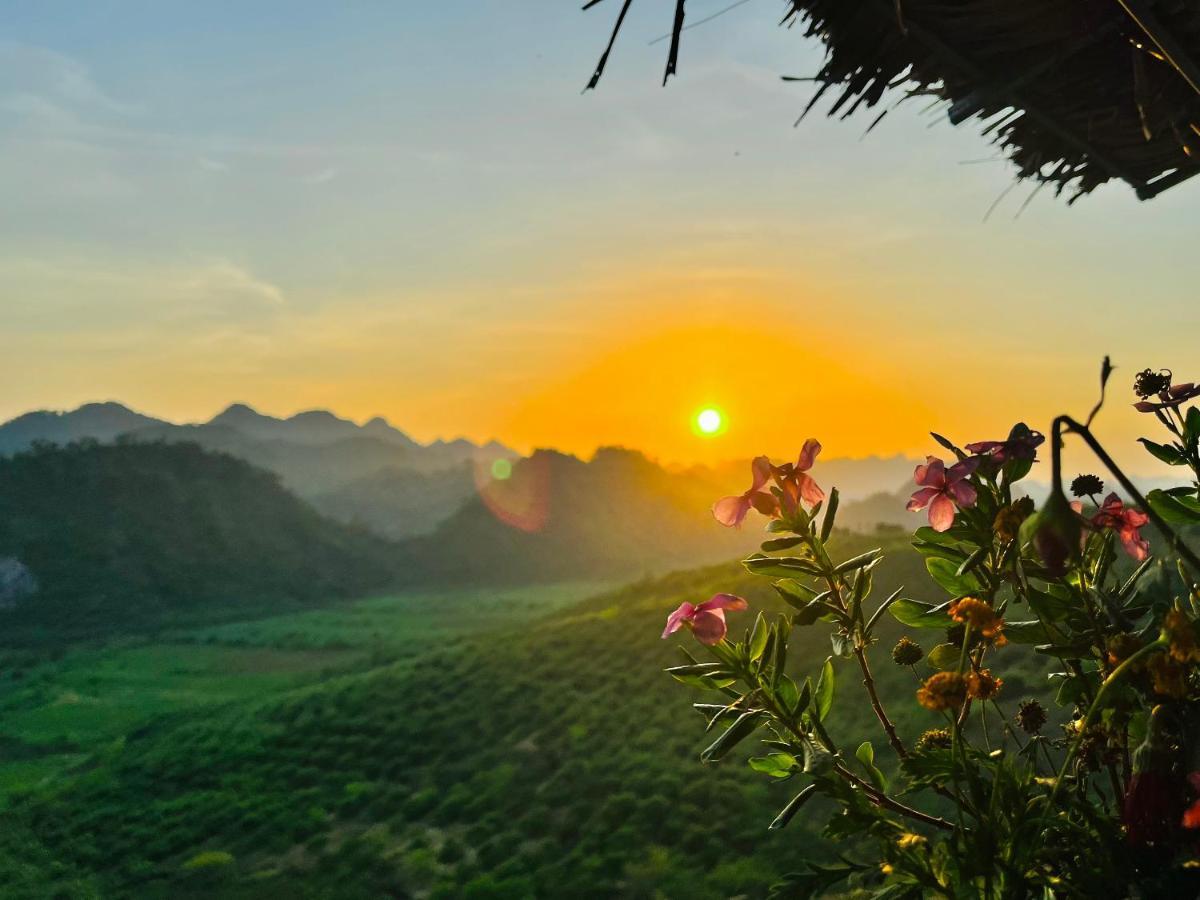 Moc Chau Peachy Garden Daire Dış mekan fotoğraf