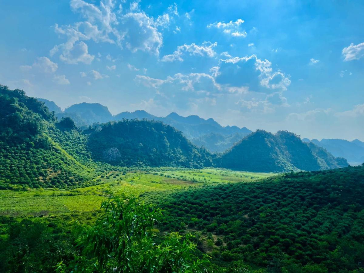 Moc Chau Peachy Garden Daire Dış mekan fotoğraf