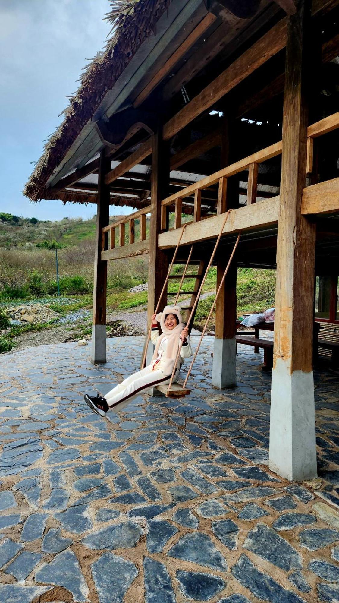 Moc Chau Peachy Garden Daire Dış mekan fotoğraf